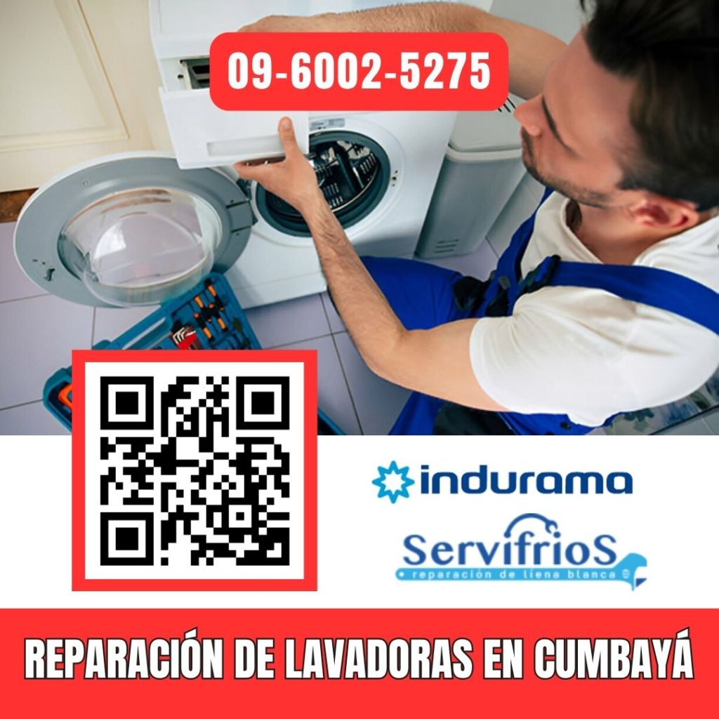 reparacion de lavadoras indurama en cumbaya
