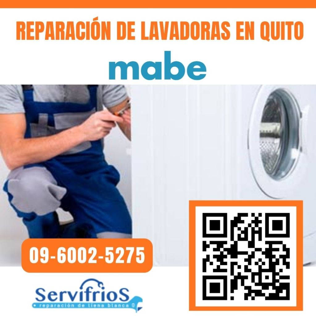 reparacion de lavadoras mabe en Quito
