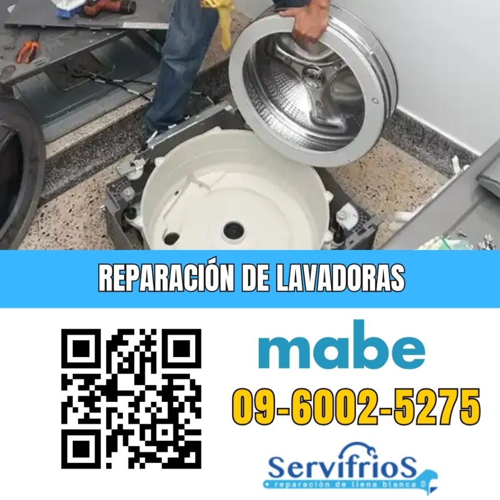 reparacion de lavadoras mabe Quito Cumbaya