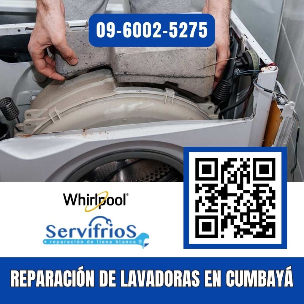 reparacion de lavadoras whirlpool en Cumbayá