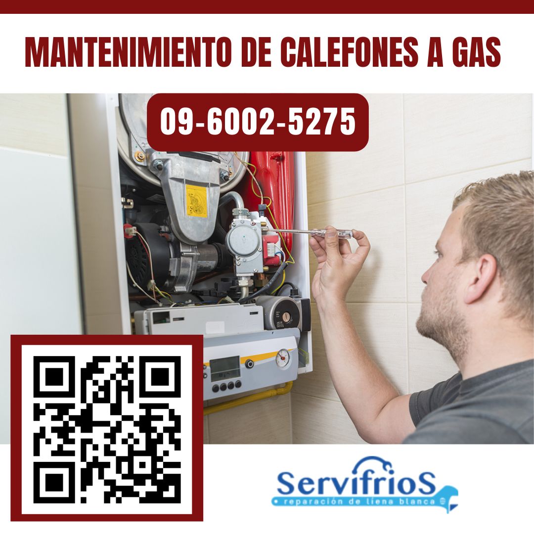 mantenimiento de calefones a gas
