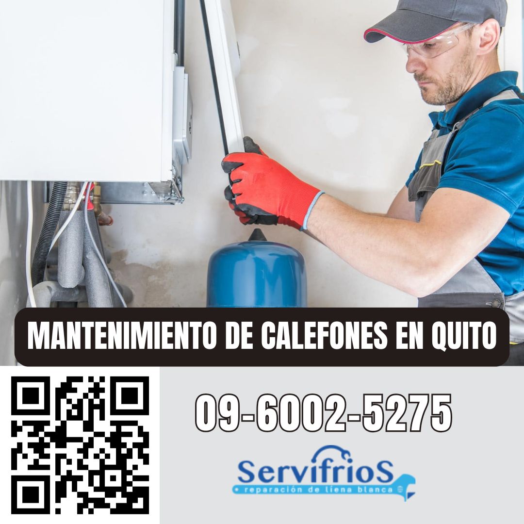 mantenimiento de calefones en Quito