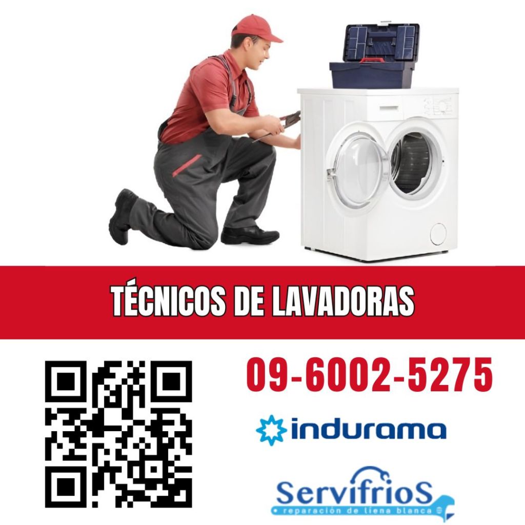 Técnicos de lavadoras indurama