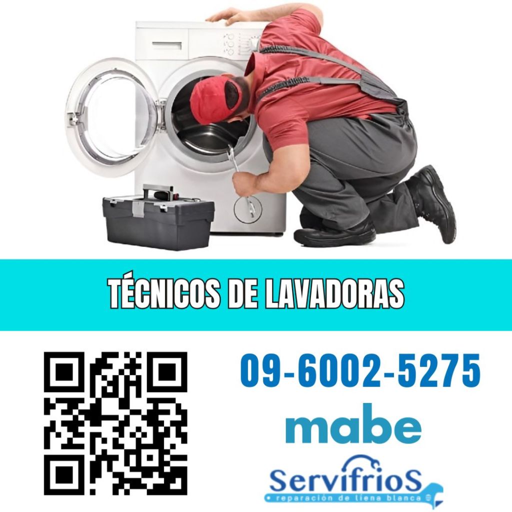 Técnicos de lavadoras mabe