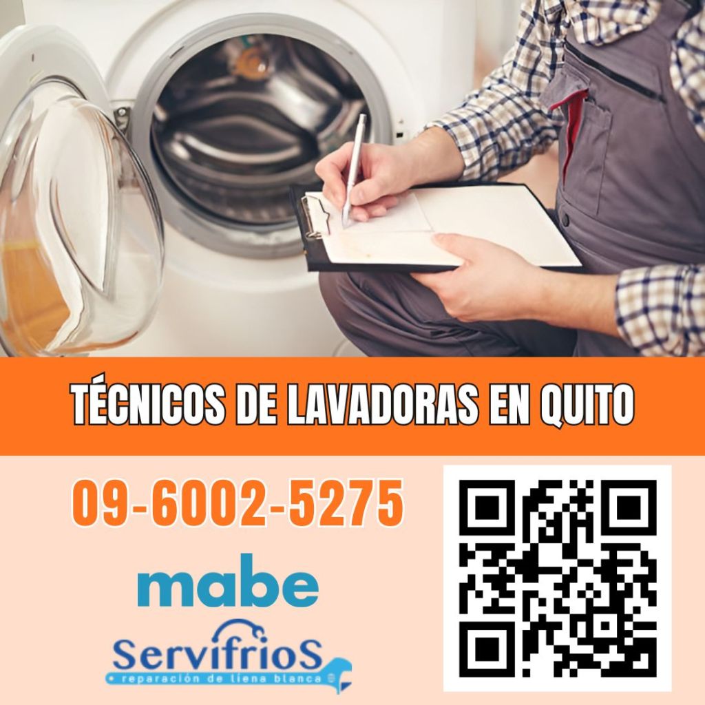 Técnicos de lavadoras mabe en Quito