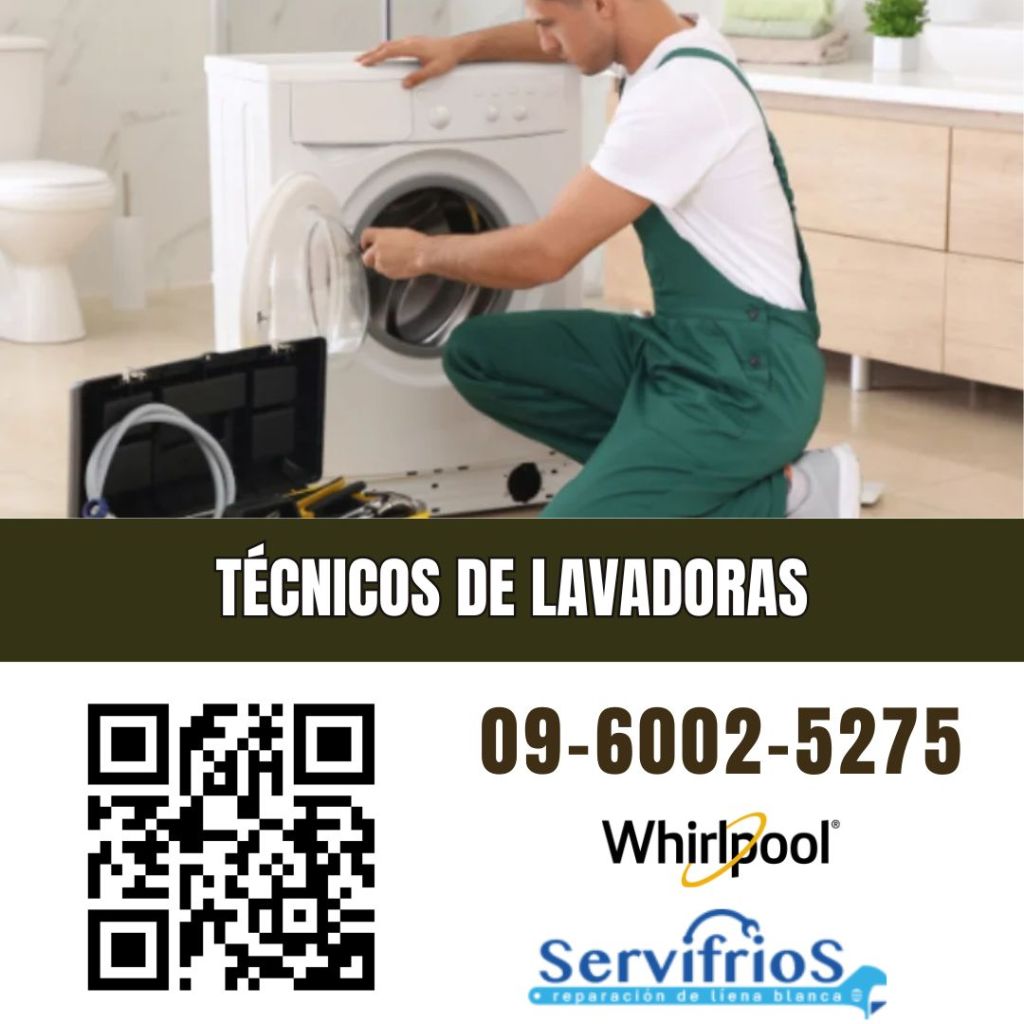 Técnicos de lavadoras whirlpool
