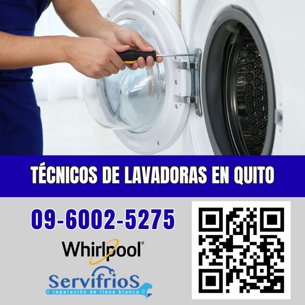 Técnicos de lavadoras whirlpool en Quito