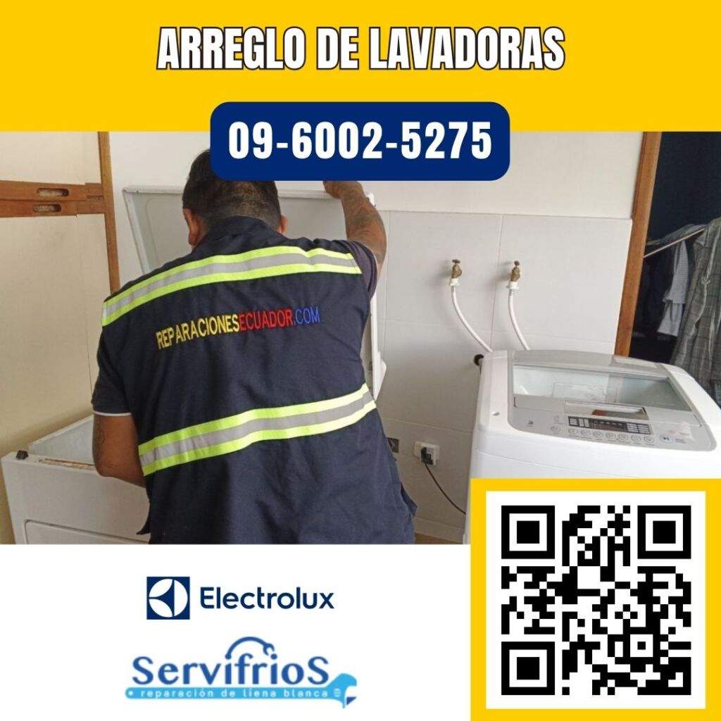 arreglo de lavadoras electrolux Quito Cumbaya