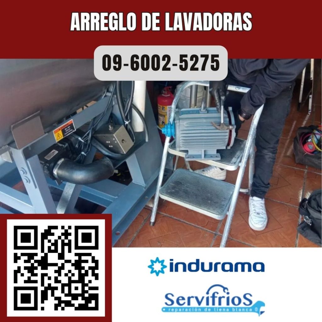 arreglo de lavadoras indurama Quito Cumbaya