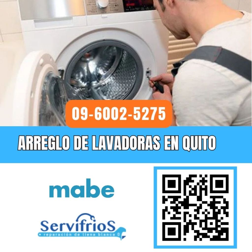 arreglo de lavadoras mabe en Quito