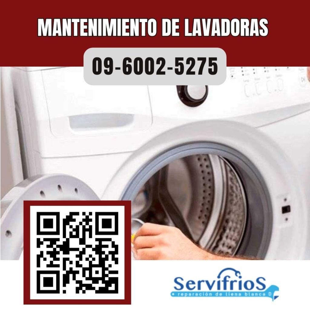 mantenimiento de lavadoras