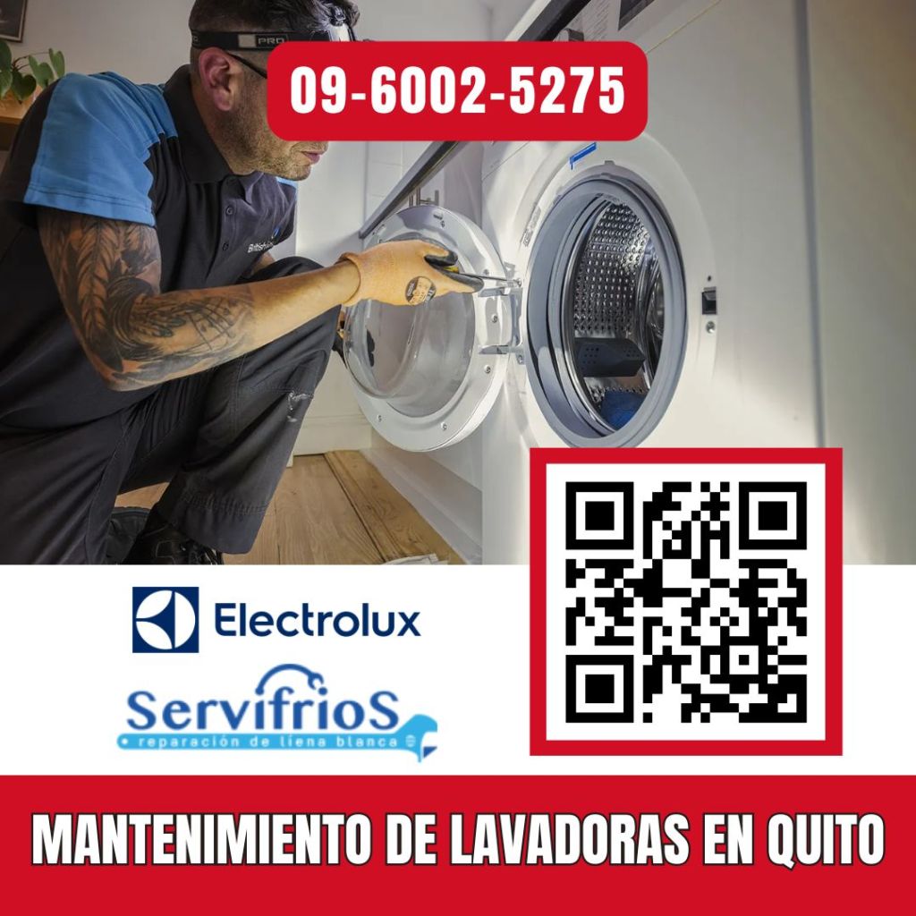 mantenimiento de lavadoras electrolux en Quito