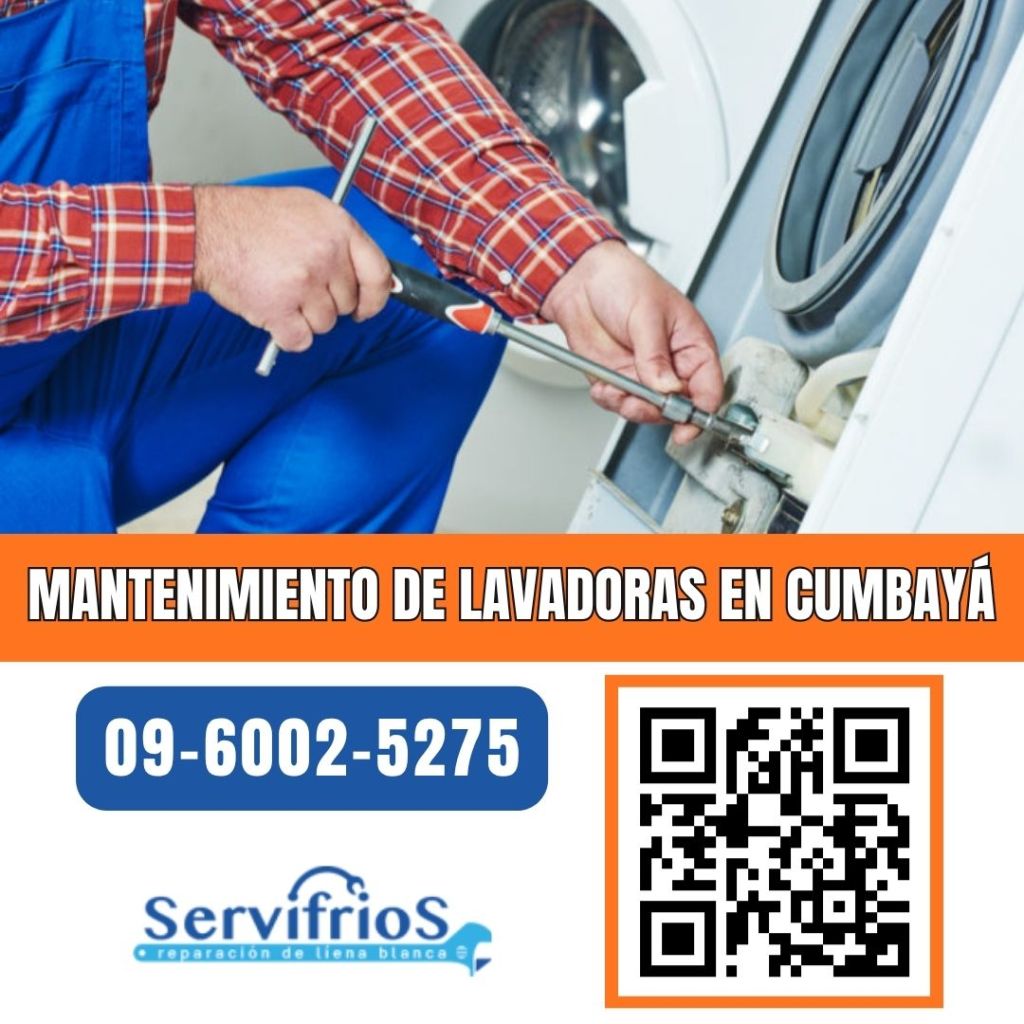 mantenimiento de lavadoras en Cumbaya