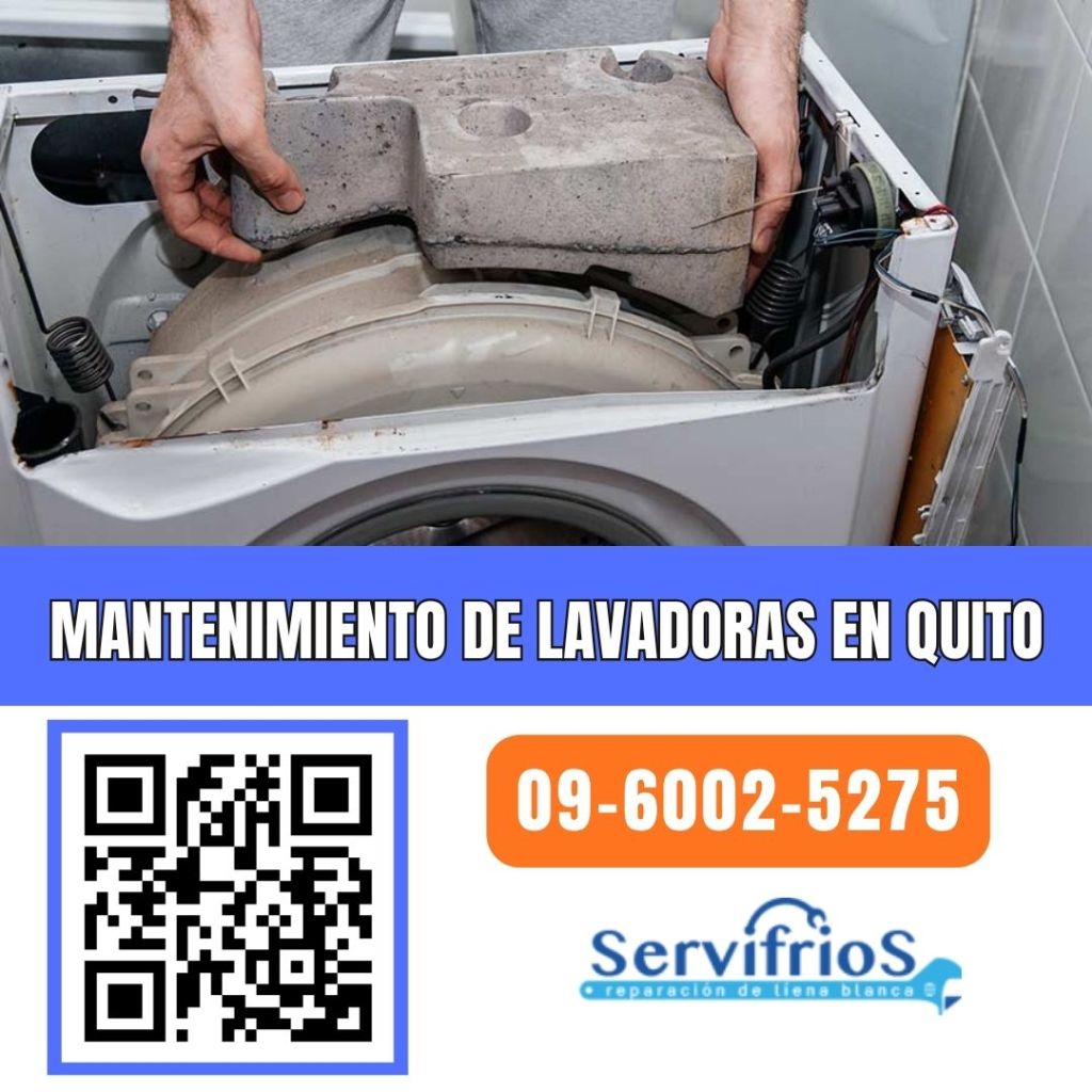 mantenimiento de lavadoras en Quito