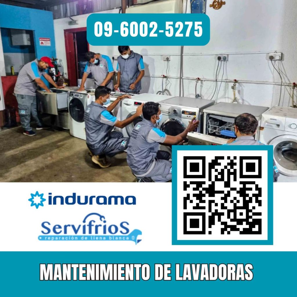 mantenimiento de lavadoras indurama
