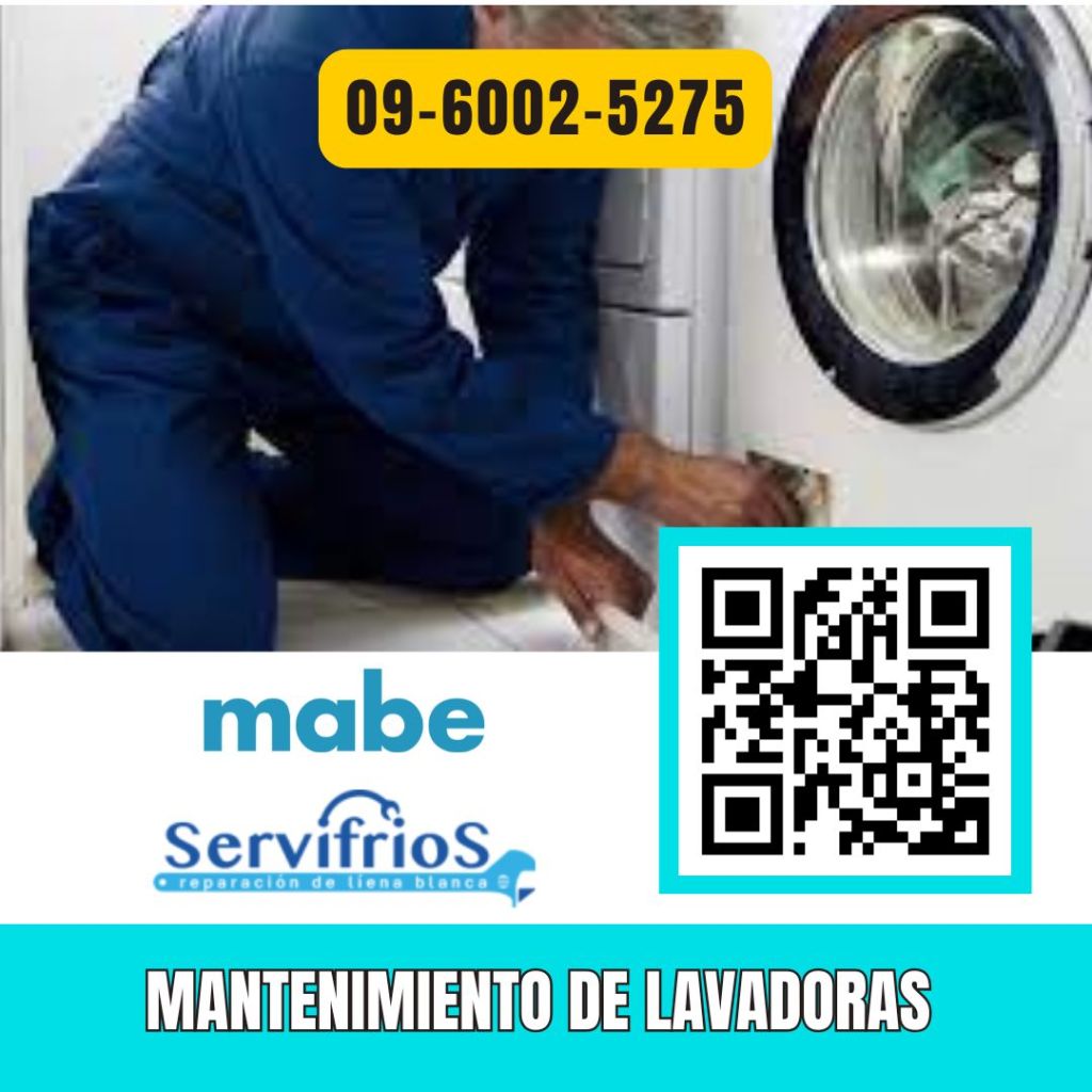 mantenimiento de lavadoras mabe