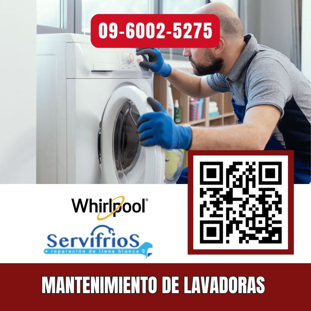 mantenimiento de lavadoras whirlpool